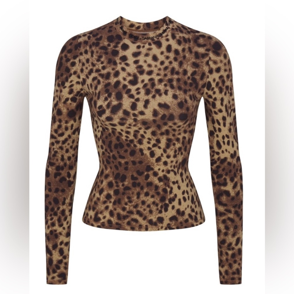 DOLCE & GABBANA x SKIMS 
Cotton Jersey long sleeve T-Shirt